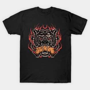 fearless wolf streetwear T-Shirt